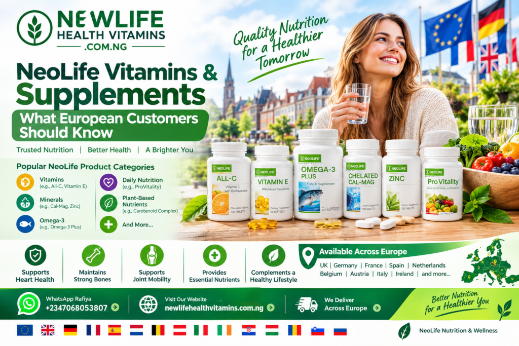 NeoLife Vitamins & Supplements | Europe Guide